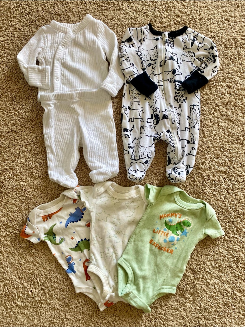 Gerber Huggies Wonder Nation Baby Boys Bundle Newborn